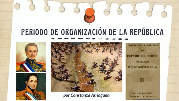 PPT PERIODO ORGANIZACIÓN DE LA REPÚBLICA CHILE