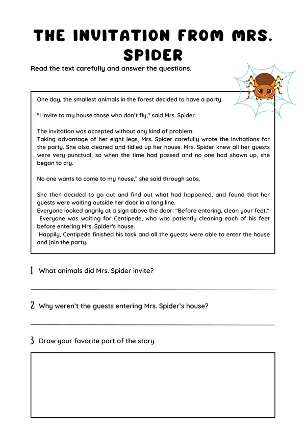 Reading Comprehension Booklet – Texts and Questions in English
