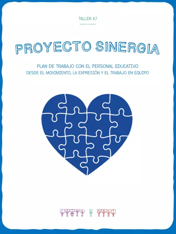 Proyecto Sinergia. Plan de trabajo con el equipo educativo.