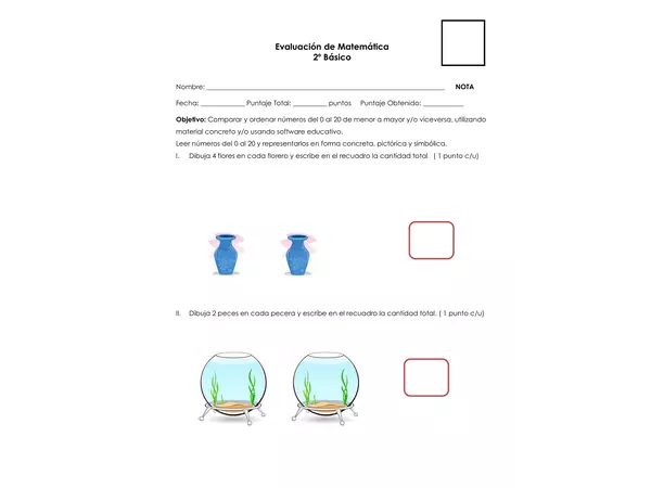 Evaluación Informal de Matemática 