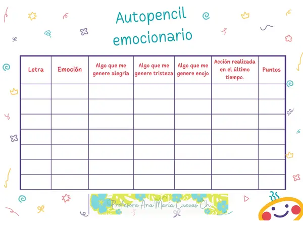 Autopencil emocionario 