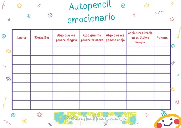 Autopencil emocionario 