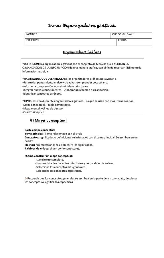 Mapas conceptuales