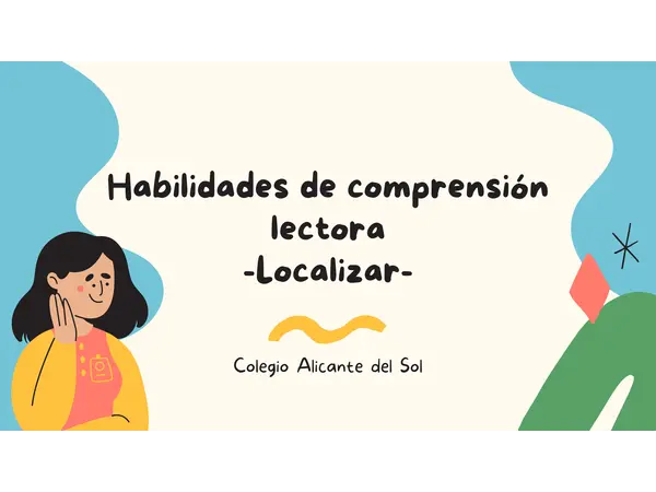  HABILIDADES DE COMPRENSION LECTORA  SIMCE  