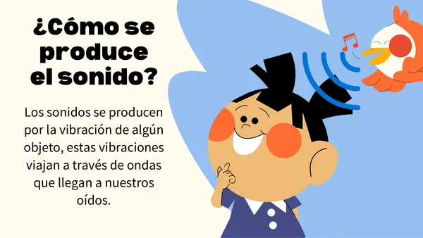 El sonido 3° básico