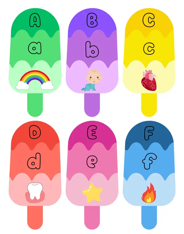 Heladería de letras