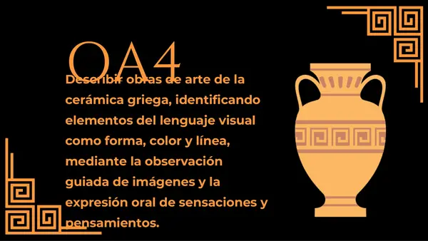 Cerámica griega- 3° básico- Unidad 3