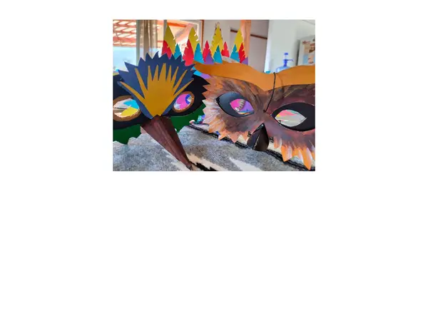Moldes de mascaras de aves