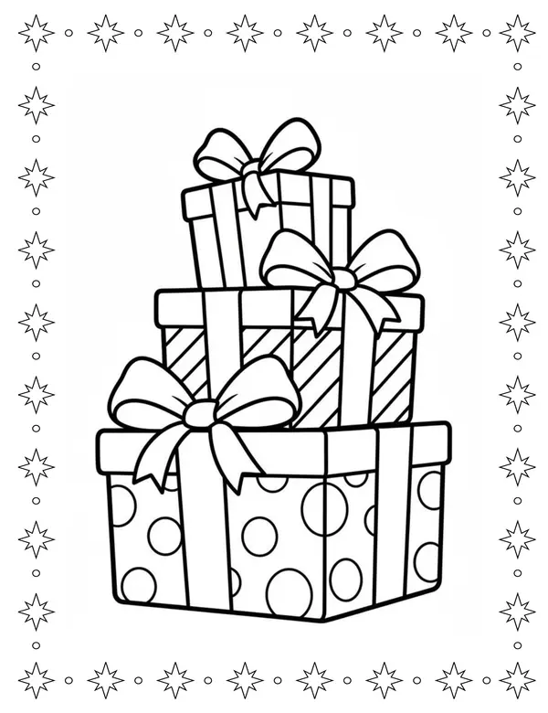 Libro para colorear de navidad