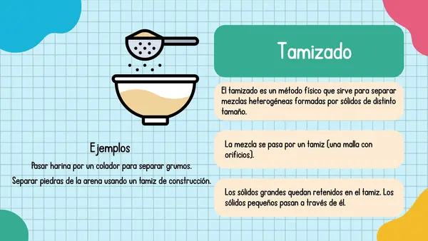 Separación de mezclas