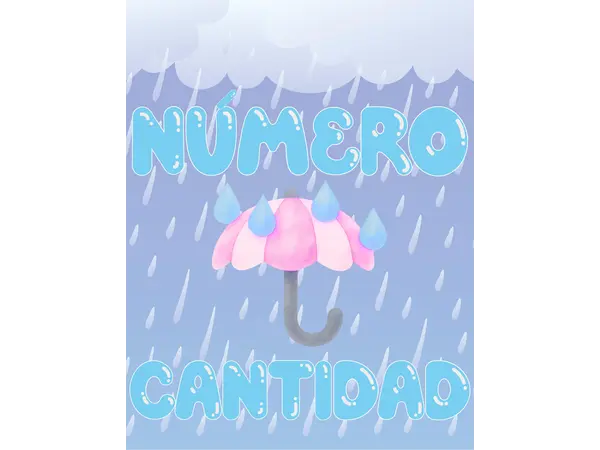 Relación número cantidad