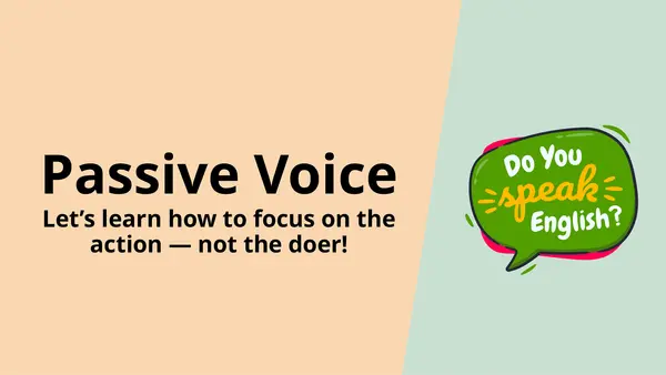 Passive Voice