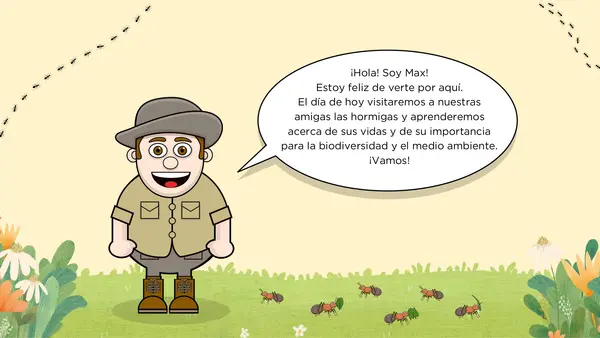 Presentación PPT Aprendamos de las hormigas animales No Print