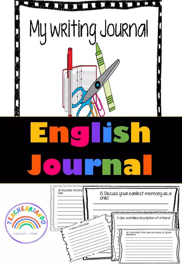 50 journal writing prompts – English!