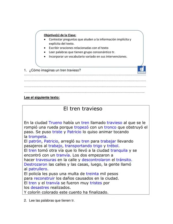Guia de Texto Informativo Desierto Florido para Lenguaje 1 Basico
