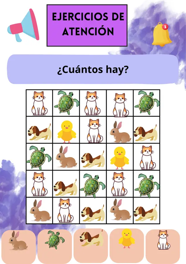 Estimulación cognitiva Atención 