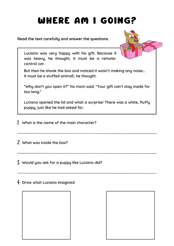 Reading Comprehension Booklet – Texts and Questions in English