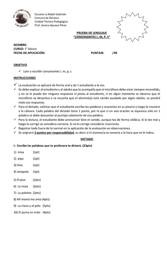 Evaluación sumativa