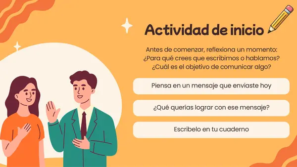 Descubrir el propósito comunicativo
