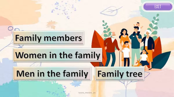 Family members/ Miembros de la familia