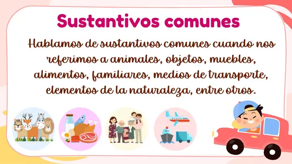 Sustantivos propios y comunes