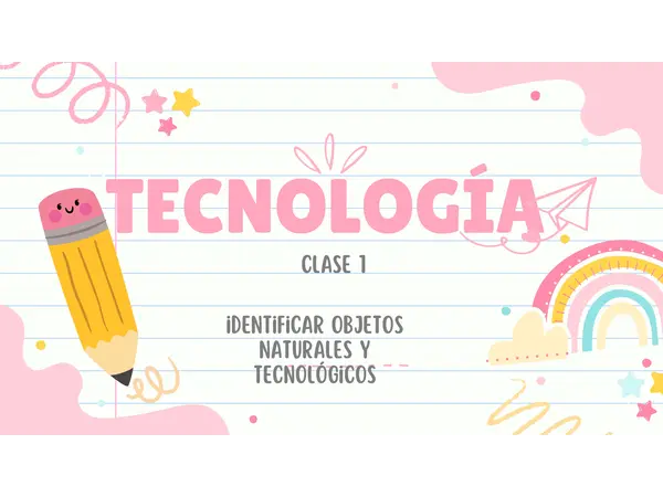 TECNOLOGÍA 2° BÁSICO