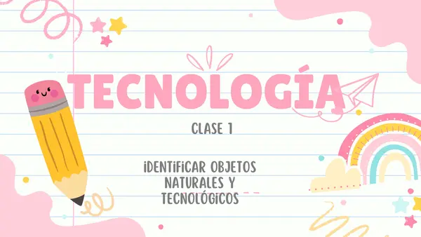 TECNOLOGÍA 2° BÁSICO