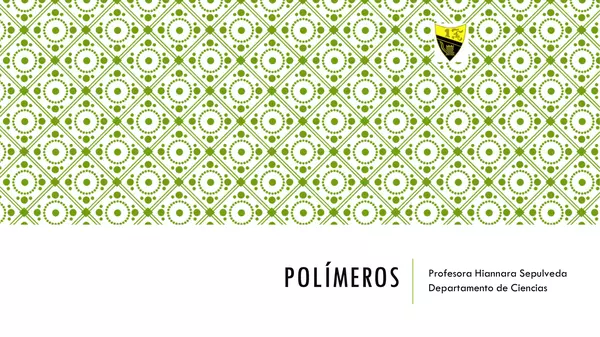 Polímeros 