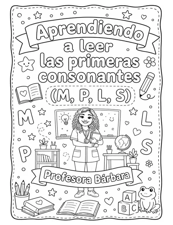 "Aprendiendo las primeras consonantes"