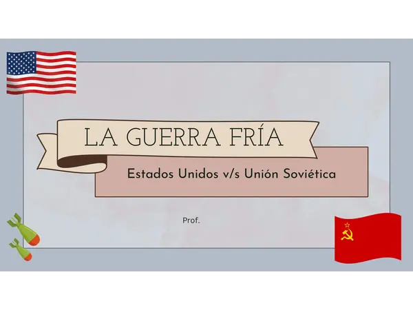 Presentación La Guerra Fría