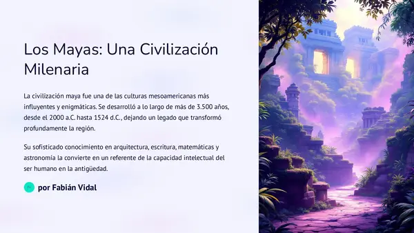 PowerPoint de los Mayas