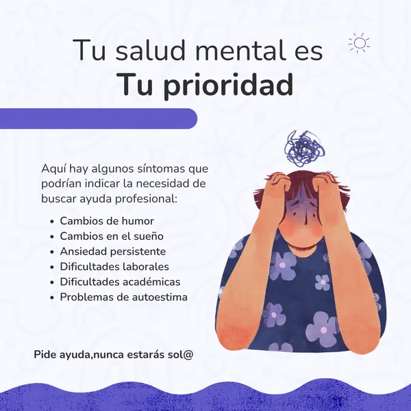 Post sobre Salud Mental