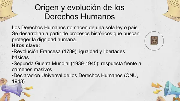 Estado de Derecho y los Derechos Humanos