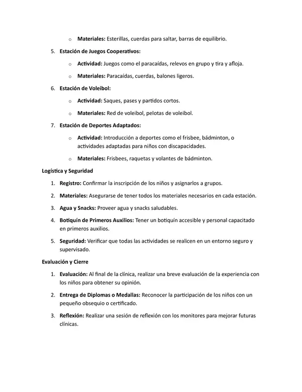 GUION TEMATICO PARA CLINICA DEPORTIVA REFLEXIVA 
