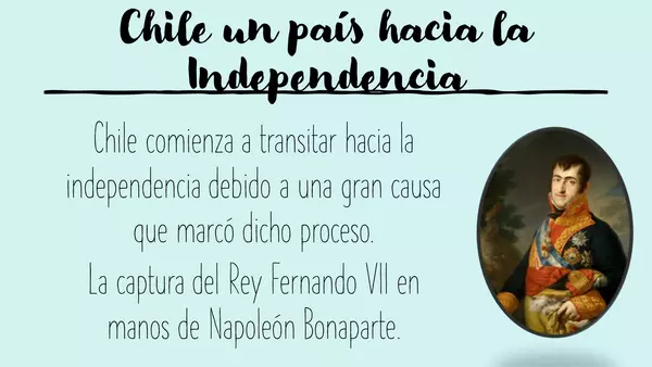 La independencia de Chile
