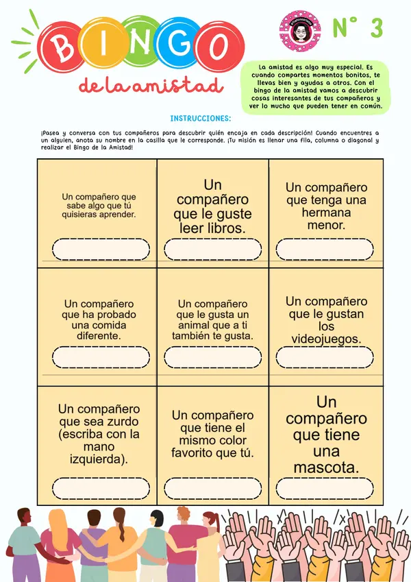 "Dinámicas para trabajar HHSS y Amistad con Adolescentes"