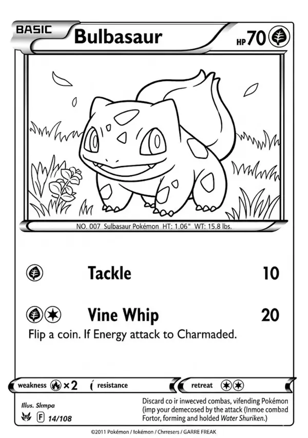 Mega Pack de Cartas Pokémon para Colorear y Diseñar