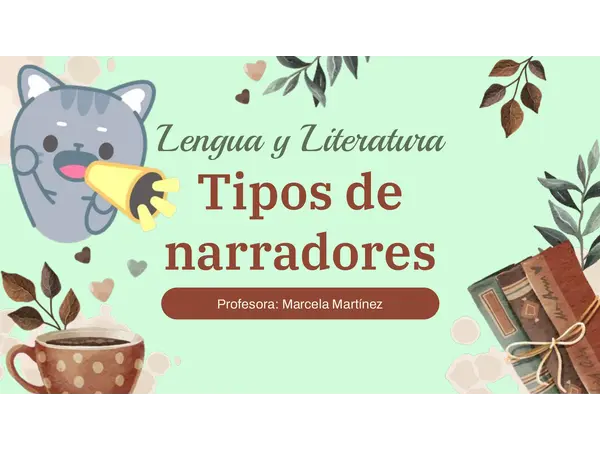 Tipos de narradores