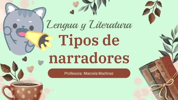 Tipos de narradores