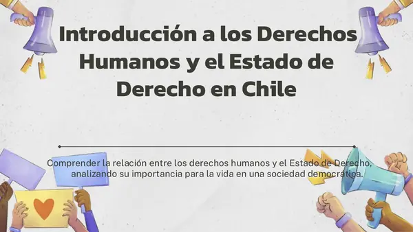Estado de Derecho y los Derechos Humanos