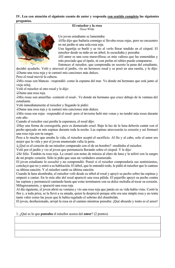 5to - Prueba de Unidad n°1: Sílabas, hiatos y diptongos