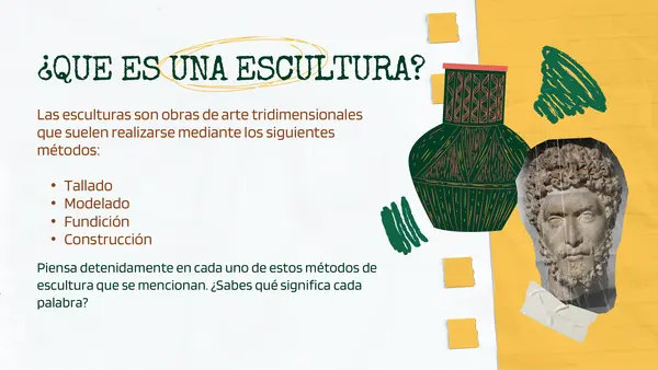 Presentación Pedagógica - El Arte de la Escultura