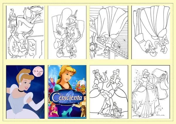 Cuentos para colorear: Especial Día del Libro