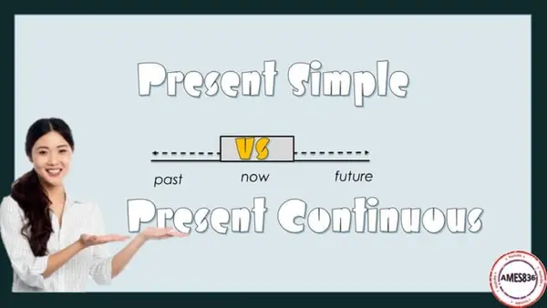  the Present Simple and the Present Continuous. 