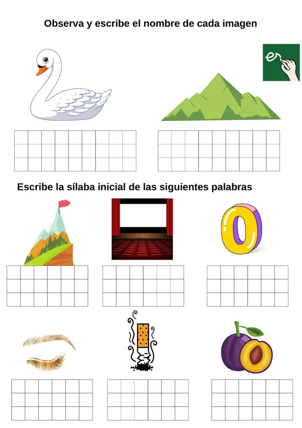 Repaso lección cocina, vaso, hijo, muñeca