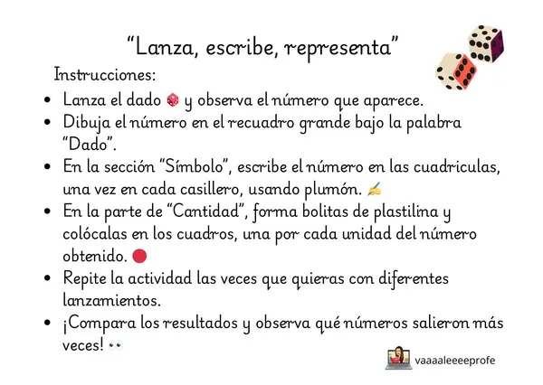 “Lanza, escribe, representa”