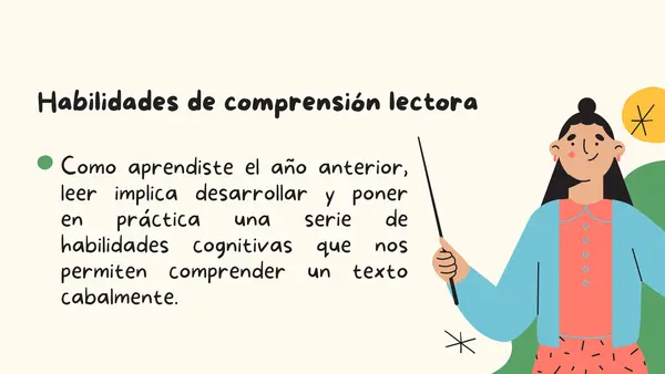  HABILIDADES DE COMPRENSION LECTORA  SIMCE  