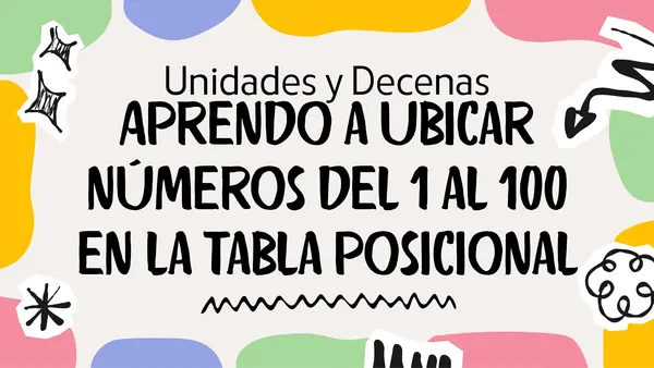 Unidades y decenas