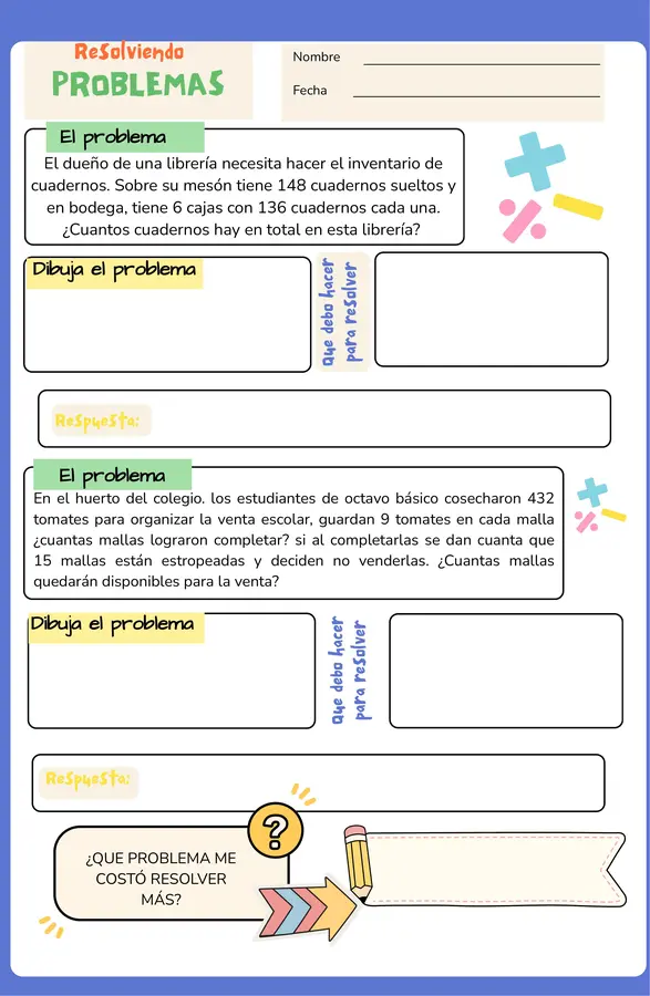 problemas matemáticos