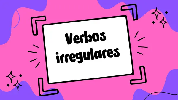 verbos irregulares 